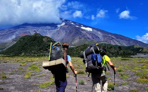 Ascenso al Volcán Lanin