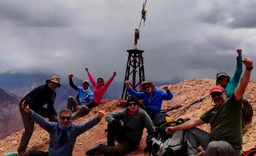 Ascenso Cerro Penitentes - Cordillera de los Andes